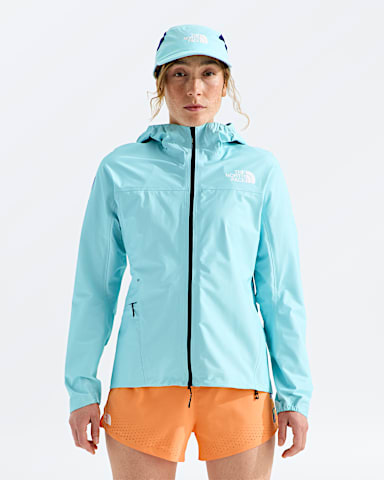 Womens Summit Series FUTURELIGHT Superior JacketGraphic TNF Canal Blue Main