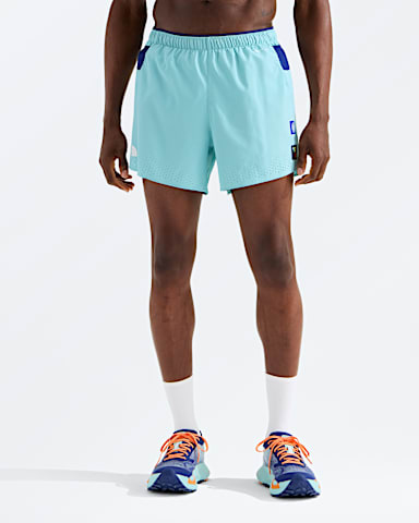 Mens Summit Series Pacesetter 5 ShortsGraphic TNF Canal Blue Main
