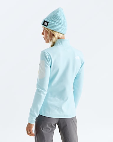 Womens Mistyescape Fleece TNF Glacier BACK