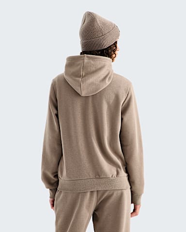 Womens Evolution Simple Dome Regular FullZip Hoodie TNF Garnet BACK