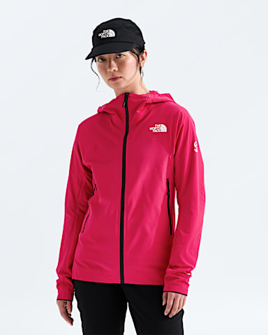 Womens Summit Series Off Width Jacket TNF Lali Guran HERO
