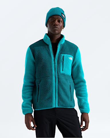 Mens Yumiori FullZip TNF Restorative Teal Pacific Teal Main
