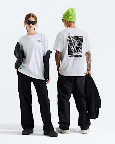 Unisex Tested And Proven Relaxed ShortSleeve Tee TNF TNF White HERO
