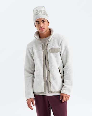 Mens Cragmont SnapFront Jacket TNF Stone SlabCumulus Cloud HERO