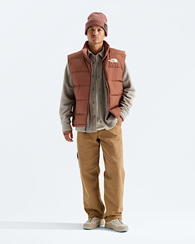 Mens Frost Fall Vest TNF Copper Silt HERO2