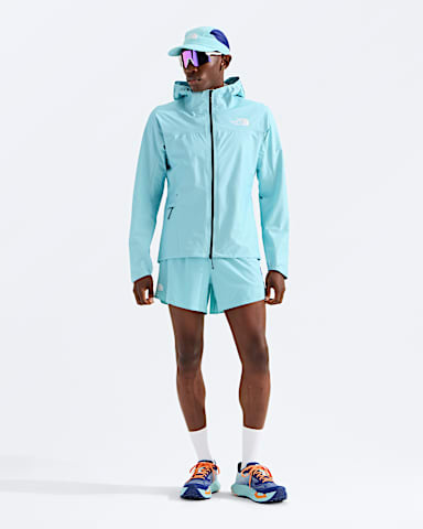 Mens Summit Series FUTURELIGHT Superior JacketGraphic TNF Canal Blue HERO2