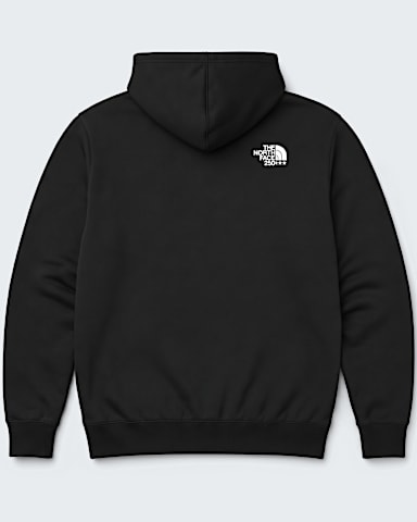 Unisex TNFUSA Relaxed Hoodie TNF TNF Black BACK