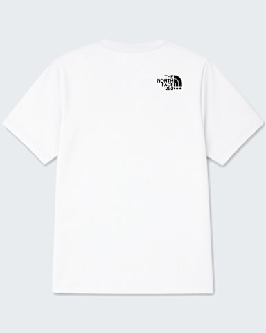 Unisex TNFUSA Relaxed Short Sleeve Tee TNF TNF White BACK