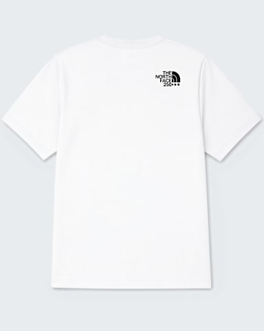 Unisex TNFUSA Relaxed Short Sleeve Tee TNF TNF White BACK