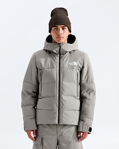 Mens Cirque Down Jacket TNF Stone Slab HERO