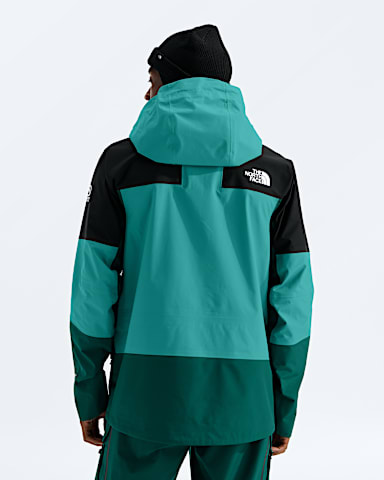 Mens Summit Series Verbier GORETEX Jacket TNF Restorative TealPacific Teal BACK