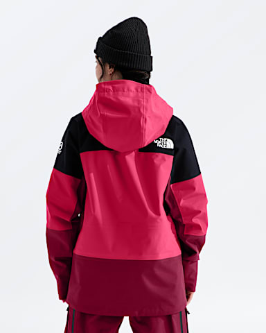Manteau Summit Series Verbier GORETEX pour femmes TNF Lali GuranEcrasement BourgogneNoir TNF BACK