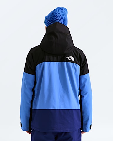 Mens Chakal Jacket TNF TNF BlackActive BlueBold Blue BACK