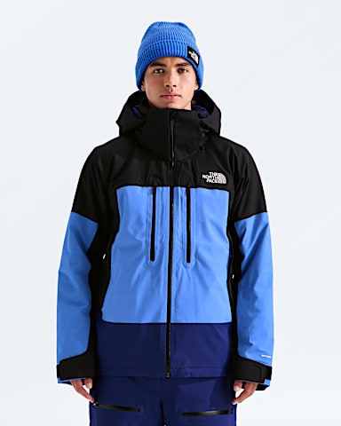 Mens Chakal Jacket TNF TNF BlackActive BlueBold Blue Main