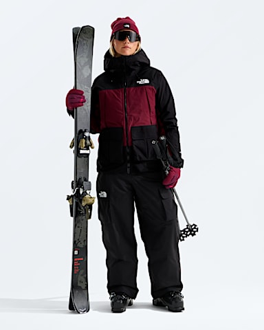 Womens Slaydee Triclimate TNF Burgundy CrushTNF Black HERO2