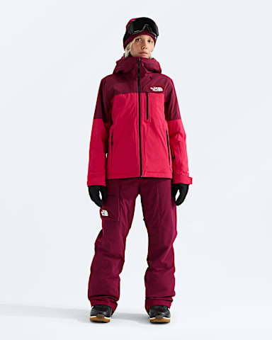 Womens Freedom Insulated Pant TNF Burgundy Crush HERO2