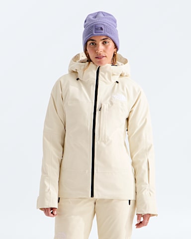 Womens Lenado Jacket TNF White Dune HERO