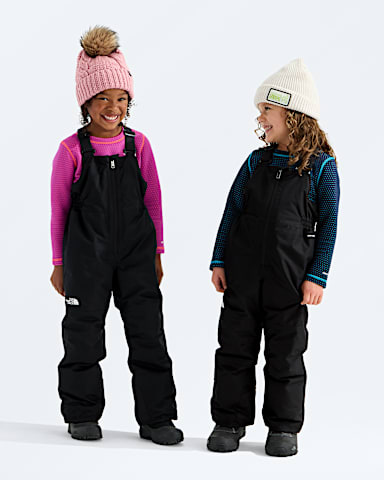 Kids Freedom Insulated Bibs TNF TNF Black HERO