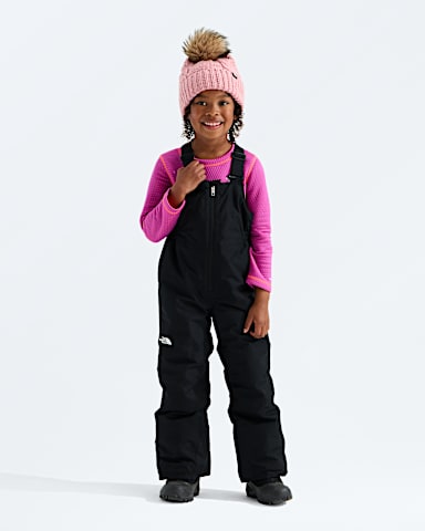 Kids Freedom Insulated Bibs TNF TNF Black HERO3