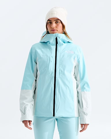 Womens Mount Bre Jacket TNF GlacierPearl Stone HERO