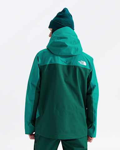 Mens Ceptor Jacket TNF Restorative Teal Pacific Teal BACK