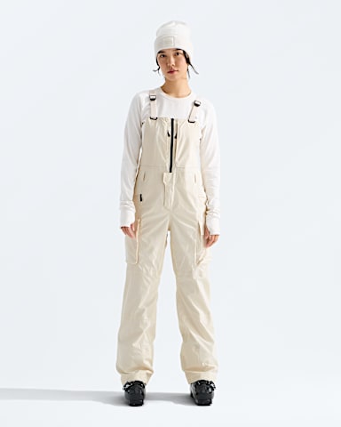Womens Freedom Bib TNF White Dune Main