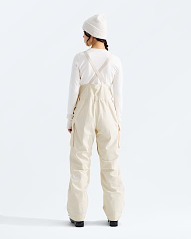 Womens Freedom Bib TNF White Dune BACK
