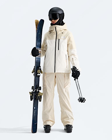 Womens Freedom Bib TNF White Dune HERO2