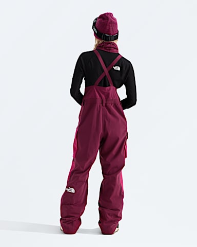 Womens Freedom Bib TNF Burgundy CrushLali Guram BACK