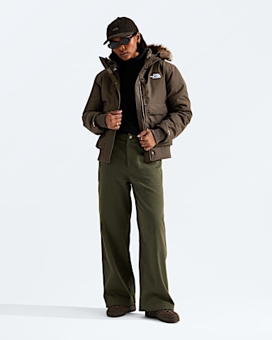 Womens Arctic Bomber TNF Dark Chestnut HERO2