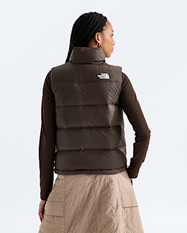 Womens Hydrenalite Down ALine Vest TNF Dark Chestnut BACK