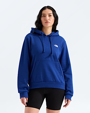 Womens Evolution Simple Dome Regular Hoodie TNF Bold Blue Main