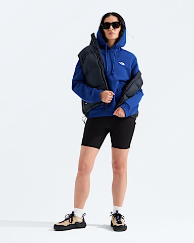 Womens Evolution Simple Dome Regular Hoodie TNF Bold Blue HERO2