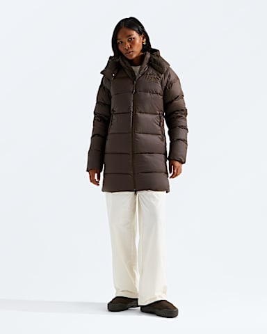 Parka capuchon en duvet Hydrenalite City pour femmes TNF Dark Chestnut HERO