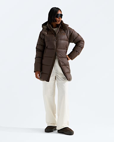 Parka capuchon en duvet Hydrenalite City pour femmes TNF Dark Chestnut HERO2