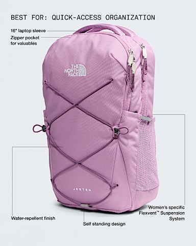 Womens Jester TNF Hushed Lavender Chroma Purple HERO2