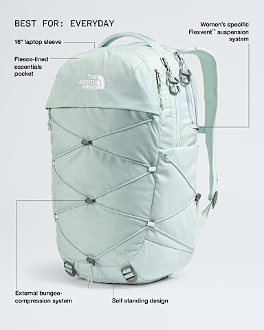 Sac  dos Borealis pour femme TNF Givre Opale HERO2