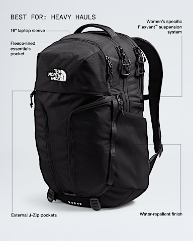 Womens Surge Backpack  31L TNF TNF BlackTNF Black HERO2