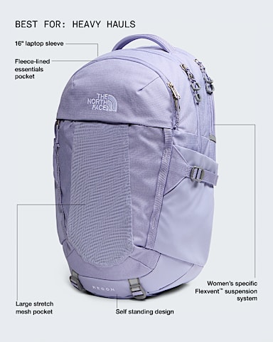 Womens Recon TNF Pale Plum Light HeatherPale Plum HERO2