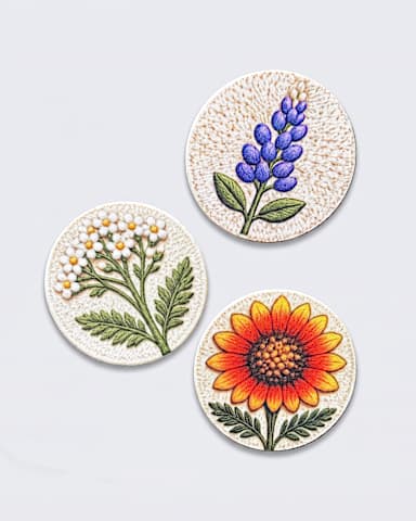 Flower Patches 3Pack TNF Flower Pack 2 HERO