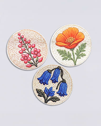 Flower Patches 3Pack TNF Flower Pack 1 HERO