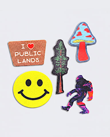 Good Vibes Patches 5Pack TNF Good Vibes HERO