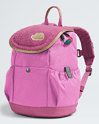 Youth Mini Explorer Backpack 10L TNF Violet CrocusFuchsia Flash FRONT34