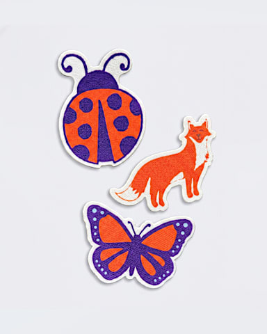 Woodland Critters Patches 3Pack TNF Woodland Critters HERO