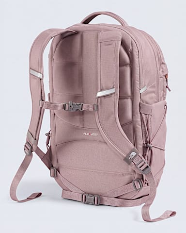 Sac dos Borealis Luxe pour femmes TNF Rose MetalMetallique Corail Brule BACK