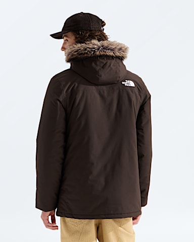 Mens Zaneck Jacket TNF Dark Chestnut BACK
