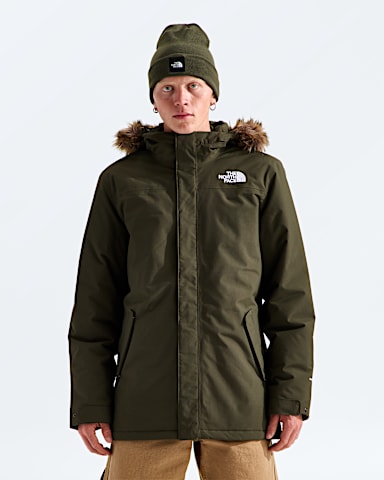 Mens Zaneck Jacket TNF New Taupe Green Main