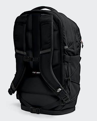 Womens Borealis Luxe Backpack 27L TNF TNF BlackBurnt Coral BACK