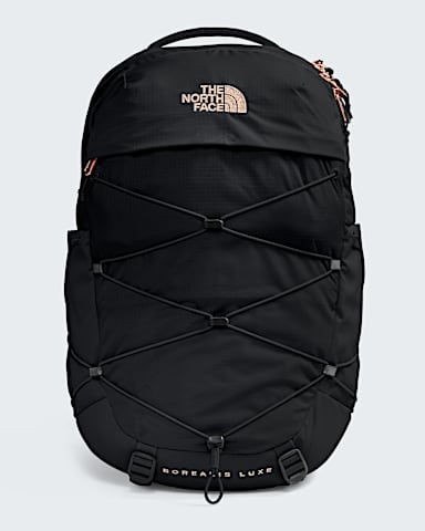Womens Borealis Luxe Backpack 27L TNF TNF BlackBurnt Coral HERO