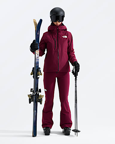 Womens Snoga Pant TNF Burgundy Crush HERO2
